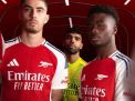 Kren! Jersey Baru Arsenal Musim 2024-25 Menampilkan Lambang Klasik, Logo Klub Diganti Dengan Lambang Meriam