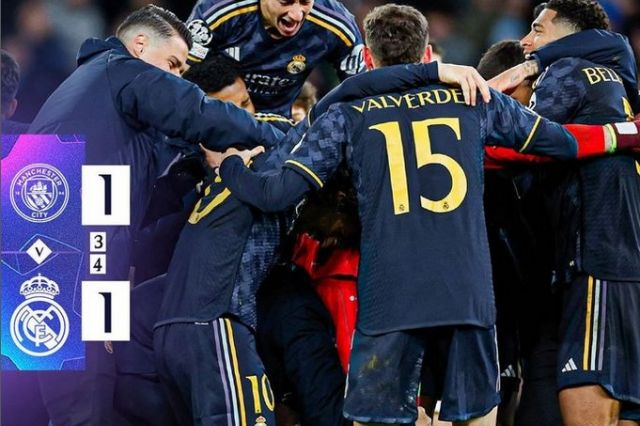 Hasil Liga Champions: Lewat Drama Adu Penalti, Real Madrid Pulangkan Manchester City dari UCL